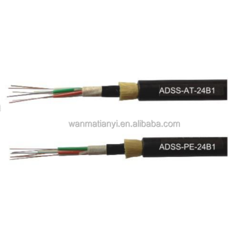 Cable de fibra óptica de calidad superior ADSS de una sola cubierta